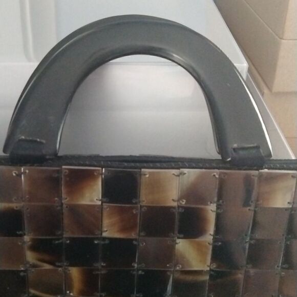 Vintage Tortious Shell Purse  - Picture 2 of 7